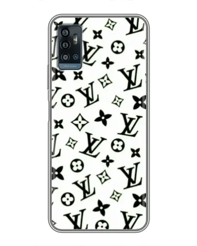 Чохол для ZTE Blade A71 з картинкою «Монохромний хаос LV» Чохол для ZTE Blade A71 з картинкою «Монохромний хаос LV»