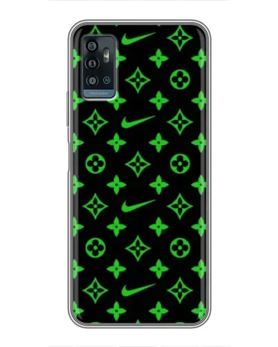 Чохол для ZTE Blade A71 з картинкою «Неоновий принт LV» Чохол для ZTE Blade A71 з картинкою «Неоновий принт LV»