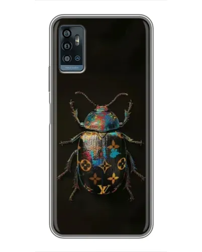 Чохол для ZTE Blade A71 з картинкою «LV — мармуровий принт» Чохол для ZTE Blade A71 з картинкою «LV — мармуровий принт»