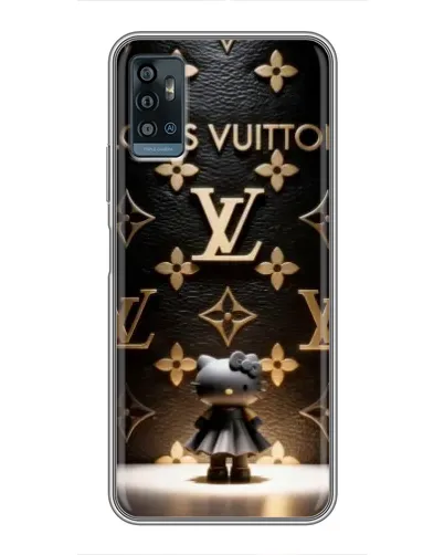 Чохол для ZTE Blade A71 з картинкою «Монограма з фігурою» Чохол для ZTE Blade A71 з картинкою «Монограма з фігурою»