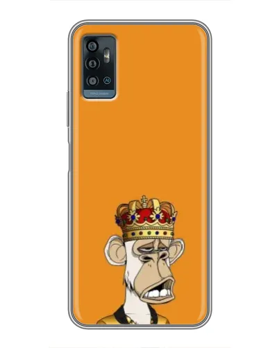 Чехол для ZTE Blade A71 с картинкой «Золотая обезьяна Bored Ape» Чехол для ZTE Blade A71 с картинкой «Золотая обезьяна Bored Ape»