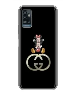 Чохол для ZTE Blade A71 з картинкою «Мінні Маус на лого»