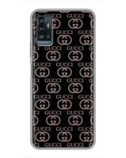 Чохол для ZTE Blade A71 з картинкою «Класична монограма Gucci»