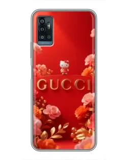 Чохол для ZTE Blade A71 з картинкою «Gucci — золотий сад»