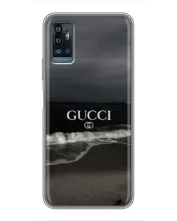 Чохол для ZTE Blade A71 з картинкою «Gucci — морський прибій»