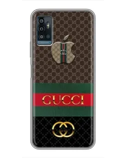 Чохол для ZTE Blade A71 з картинкою «Gucci — брендований десерт»