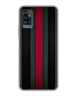 Чохол для ZTE Blade A71 з картинкою «Gucci — неонова лінія»