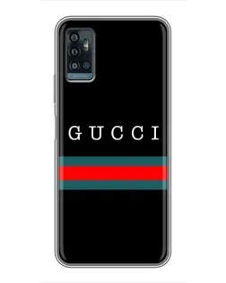 Чохол для ZTE Blade A71 з картинкою «Gucci — червоний пояс»