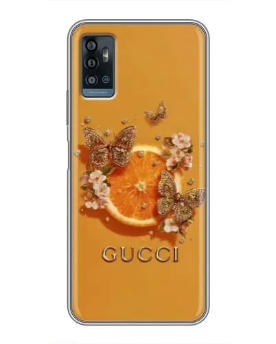 Чехол для ZTE Blade A71 с картинкой «Gucci — золотые бабочки» Чехол для ZTE Blade A71 с картинкой «Gucci — золотые бабочки»