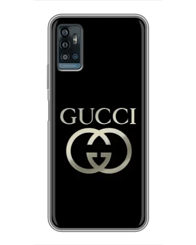 Чехол для ZTE Blade A71 с картинкой «Gucci — золото на черном» Чехол для ZTE Blade A71 с картинкой «Gucci — золото на черном»
