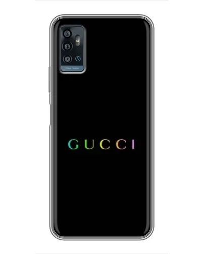 Чехол для ZTE Blade A71 с картинкой «Gucci — неоновый минимализм» Чехол для ZTE Blade A71 с картинкой «Gucci — неоновый минимализм»