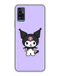 Чехол для ZTE Blade A71 с картинкой «Kuromi — нежный фиолетовый» Чехол для ZTE Blade A71 с картинкой «Kuromi — нежный фиолетовый»