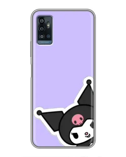 Чохол для ZTE Blade A71 з картинкою «Кумедна Kuromi» Чохол для ZTE Blade A71 з картинкою «Кумедна Kuromi»