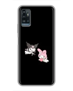 Чехол для ZTE Blade A71 с картинкой «My Melody и Kuromi» Чехол для ZTE Blade A71 с картинкой «My Melody и Kuromi»
