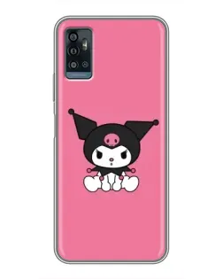 Чехол для ZTE Blade A71 с картинкой «Хмурая Kuromi» Чехол для ZTE Blade A71 с картинкой «Хмурая Kuromi»