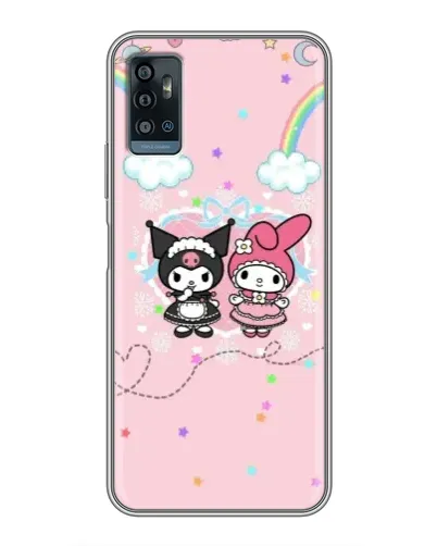 Чохол для ZTE Blade A71 з картинкою «My Melody та Kuromi» Чохол для ZTE Blade A71 з картинкою «My Melody та Kuromi»