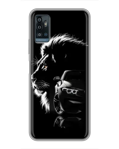 Чохол для ZTE Blade A71 з картинкою «BMW та лев» Чохол для ZTE Blade A71 з картинкою «BMW та лев»
