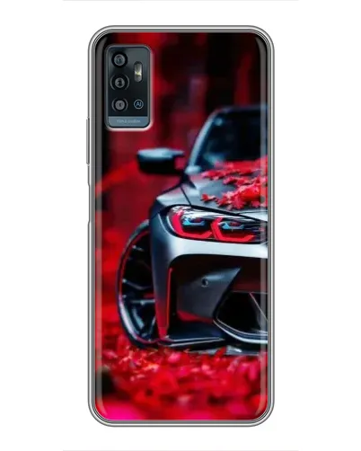 Чохол для ZTE Blade A71 з картинкою «Спортивна BMW та квіти» Чохол для ZTE Blade A71 з картинкою «Спортивна BMW та квіти»