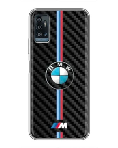 Чохол для ZTE Blade A71 з картинкою «Емблема BMW та карбон» Чохол для ZTE Blade A71 з картинкою «Емблема BMW та карбон»