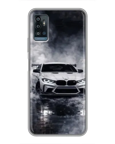Чохол для ZTE Blade A71 з картинкою «BMW крізь туман» Чохол для ZTE Blade A71 з картинкою «BMW крізь туман»