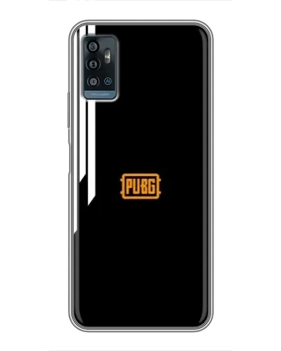 Чохол для ZTE Blade A71 з картинкою «PUBG — вертикальні лінії»