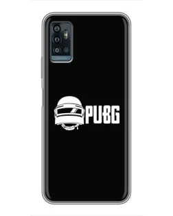 Чохол для ZTE Blade A71 з картинкою «PUBG — класичний лого»