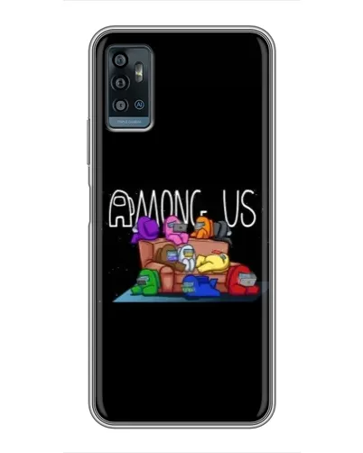Чехол для ZTE Blade A71 с картинкой «Логотип Among Us» Чехол для ZTE Blade A71 с картинкой «Логотип Among Us»