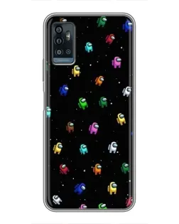Чехол для ZTE Blade A71 с картинкой «Экипаж Among Us» Чехол для ZTE Blade A71 с картинкой «Экипаж Among Us»