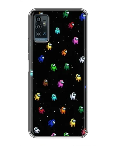Чехол для ZTE Blade A71 с картинкой «Экипаж Among Us» Чехол для ZTE Blade A71 с картинкой «Экипаж Among Us»
