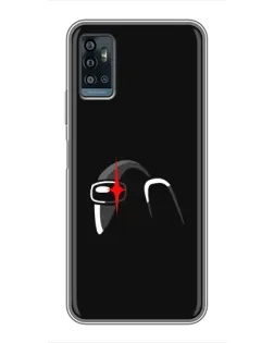 Чехол для ZTE Blade A71 с картинкой «Among Us шлем» Чехол для ZTE Blade A71 с картинкой «Among Us шлем»