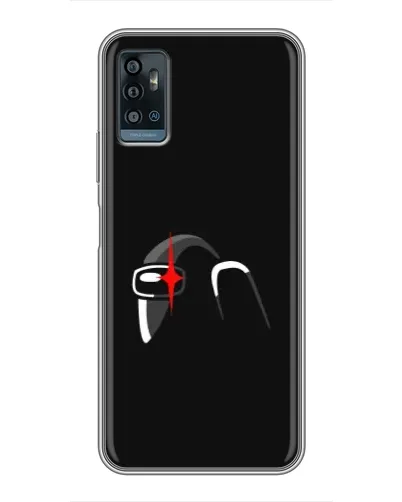 Чехол для ZTE Blade A71 с картинкой «Among Us шлем» Чехол для ZTE Blade A71 с картинкой «Among Us шлем»