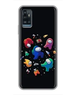 Чехол для ZTE Blade A71 с картинкой «Among Us космос» Чехол для ZTE Blade A71 с картинкой «Among Us космос»