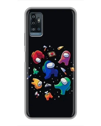 Чехол для ZTE Blade A71 с картинкой «Among Us космос» Чехол для ZTE Blade A71 с картинкой «Among Us космос»