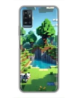 Чохол для ZTE Blade A71 з картинкою «Minecraft літній день» Чохол для ZTE Blade A71 з картинкою «Minecraft літній день»