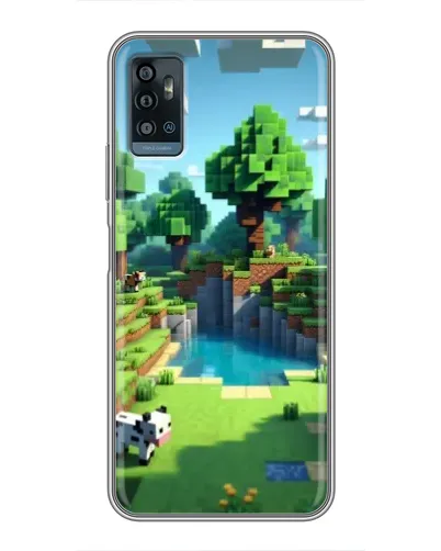 Чохол для ZTE Blade A71 з картинкою «Minecraft літній день» Чохол для ZTE Blade A71 з картинкою «Minecraft літній день»