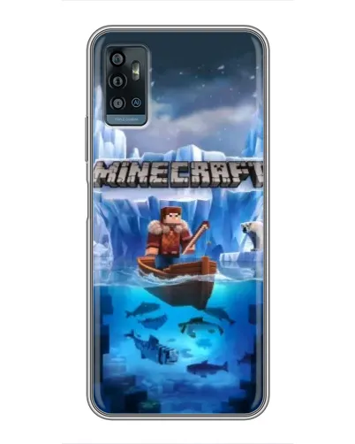 Чохол для ZTE Blade A71 з картинкою «Minecraft льодянийсвіт» Чохол для ZTE Blade A71 з картинкою «Minecraft льодянийсвіт»