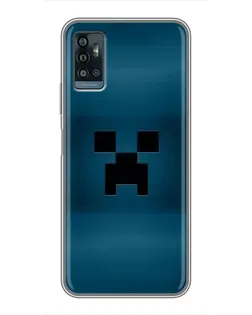 Чохол для ZTE Blade A71 з картинкою «Кріпери текстура» Чохол для ZTE Blade A71 з картинкою «Кріпери текстура»