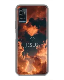 Чохол для ZTE Blade A71 з картинкою «Сяйво Імені Jesus»