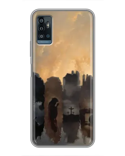 Чехол для ZTE Blade A71 с картинкой «Дорога к вере»