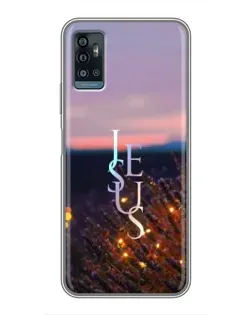 Чехол для ZTE Blade A71 с картинкой «Свет Божий ночью»