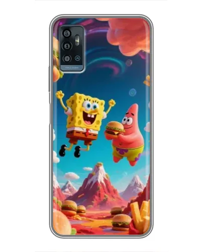 Чохол для ZTE Blade A71 з картинкою «Космічний фастфуд» Чохол для ZTE Blade A71 з картинкою «Космічний фастфуд»
