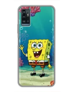 Чехол для ZTE Blade A71 с картинкой «Подводный привет» Чехол для ZTE Blade A71 с картинкой «Подводный привет»