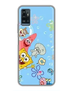 Чехол для ZTE Blade A71 с картинкой «Веселые пузырьки» Чехол для ZTE Blade A71 с картинкой «Веселые пузырьки»