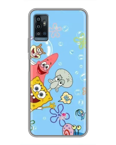 Чохол для ZTE Blade A71 з картинкою «Веселі бульбашки» Чохол для ZTE Blade A71 з картинкою «Веселі бульбашки»