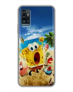 Чехол для ZTE Blade A71 с картинкой «Развлечения на пляже» Чехол для ZTE Blade A71 с картинкой «Развлечения на пляже»