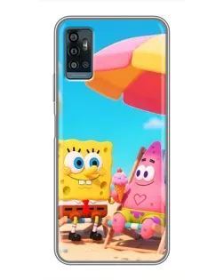 Чехол для ZTE Blade A71 с картинкой «Отдых на пляже» Чехол для ZTE Blade A71 с картинкой «Отдых на пляже»