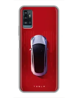 Чохол для ZTE Blade A71 з картинкою «Tesla Top View» Чохол для ZTE Blade A71 з картинкою «Tesla Top View»