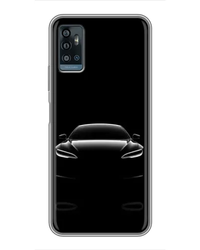 Чехол для ZTE Blade A71 с картинкой «Силуэт Tesla Night» Чехол для ZTE Blade A71 с картинкой «Силуэт Tesla Night»