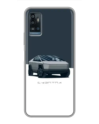 Чехол для ZTE Blade A71 с картинкой «Серебристый Cybertruck Tesla» Чехол для ZTE Blade A71 с картинкой «Серебристый Cybertruck Tesla»