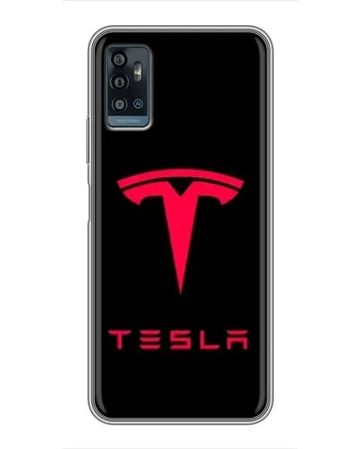 Чехол для ZTE Blade A71 с картинкой «Tesla Red Logo» Чехол для ZTE Blade A71 с картинкой «Tesla Red Logo»